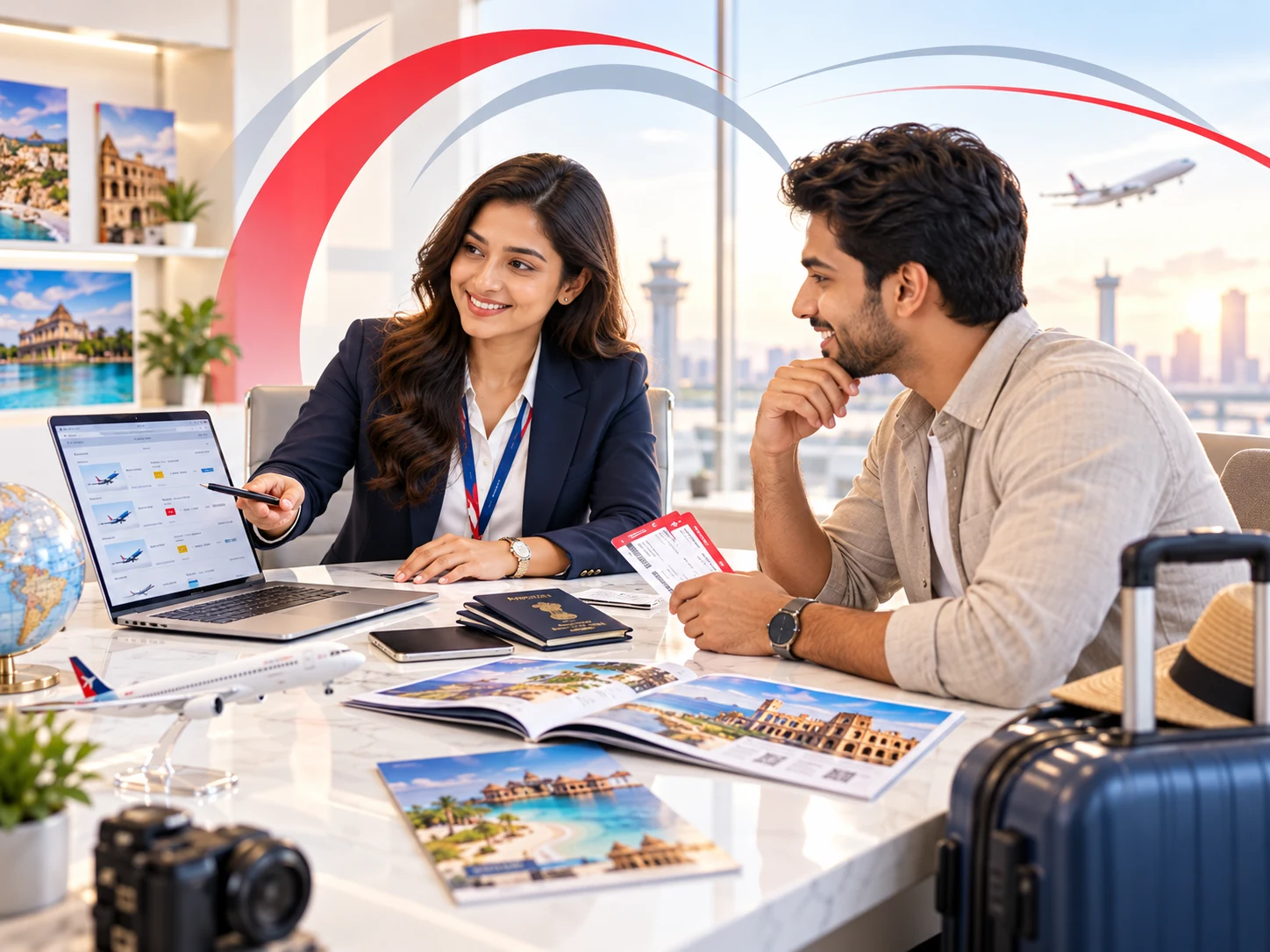 Air ticketing, tour package and travel planning consultation